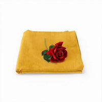 Thumbnail for Handmade Cotton Velvet Table Runner: 40 Color Options, Elegant Table Decor