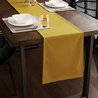 Thumbnail for Handmade Cotton Velvet Table Runner: 40 Color Options, Elegant Table Decor