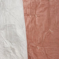 Thumbnail for Handmade Cotton Velvet Quilt: Luxurious Tufted King size Throw