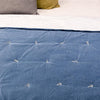 Thumbnail for Handmade Cotton Velvet Quilt: Luxurious Tufted King size Throw