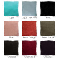 Thumbnail for Luxury Navy Cotton Velvet Bed Runner - Twin, Full, King, Queen