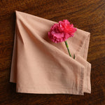 Thumbnail for Cotton Velvet Table Runner Set with Round Quilted Placemats, Coasters & Cotton Napkins