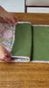 Moss Green & White ruffle cotton velvet placemat video