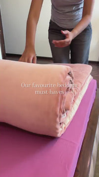 Handmade Cotton Velvet Quilt: Luxurious Tufted King size Throw