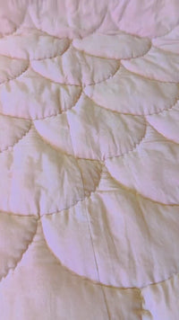 Luxury Velvet Quilt, Hand-Stitched Cotton Bedspread (Copy)