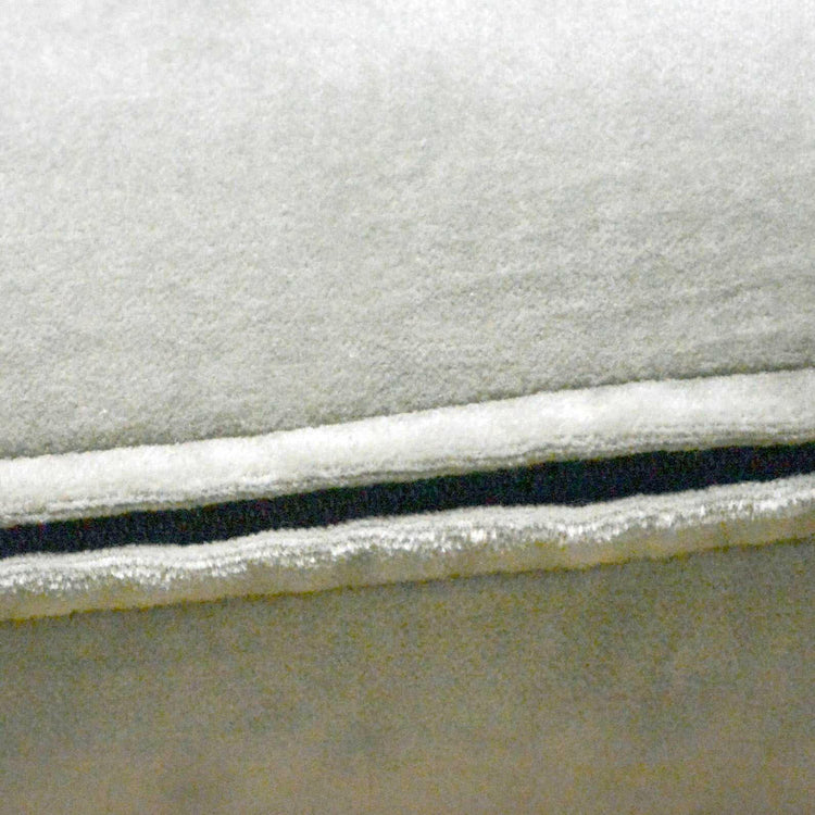 Ice Grey Cotton Velvet Cushion Cover