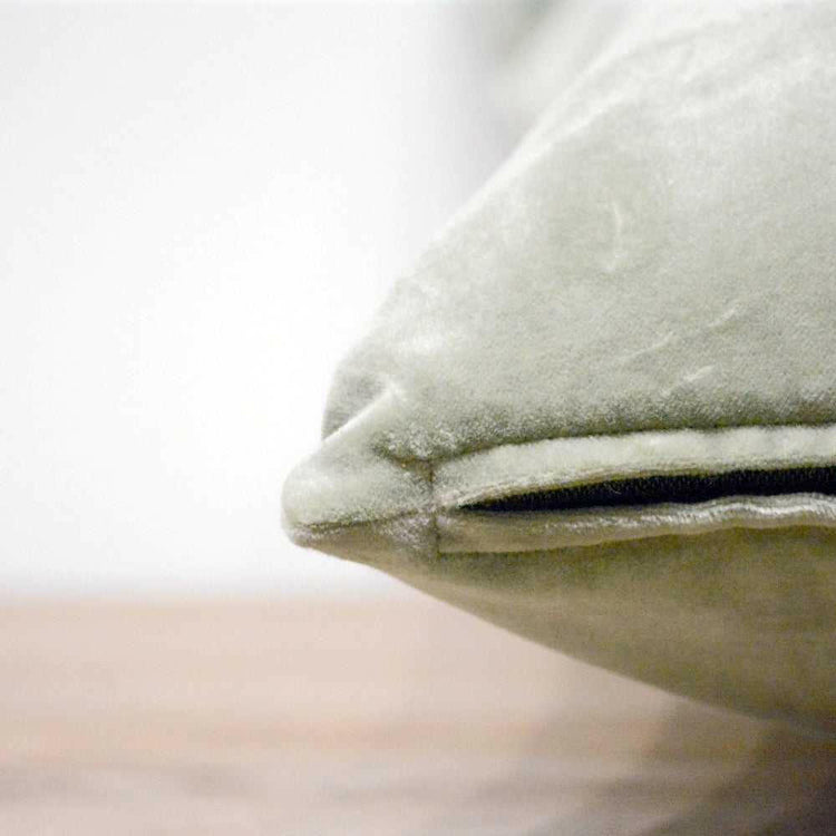 Mist Cotton Velvet Cushion Cover