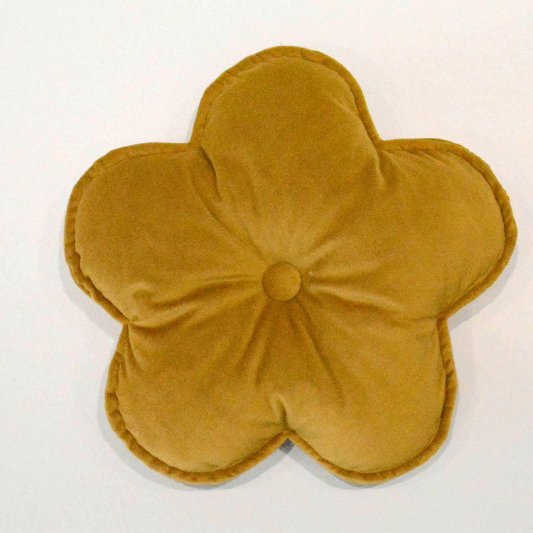 Velvet Flower Shaped Cushion – Classic Flat Design