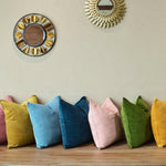 Thumbnail for Luxury Cotton Velvet Cushion Cover With pipin