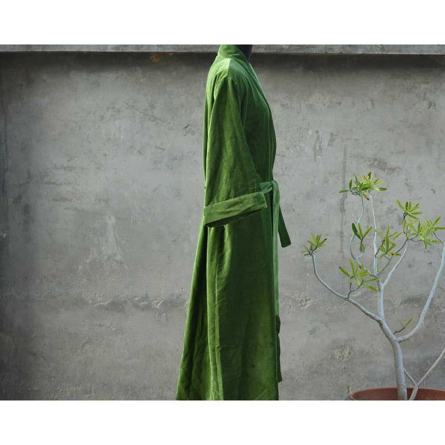 Luxury Cotton Velvet Kimono