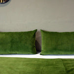 Thumbnail for Cotton velvet duvet cover fabric texture close-up