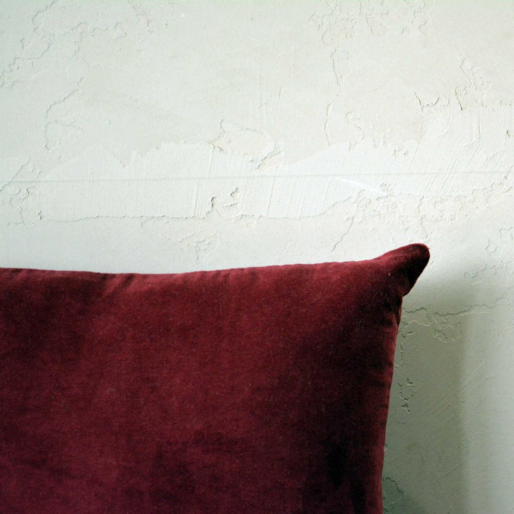 Mulberry Cotton Velvet Cushion Cover
